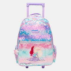 Disney Princess Trolley Backpack With Light Up Wheels