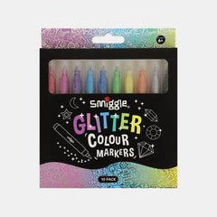 Glitter Marker Pack X10