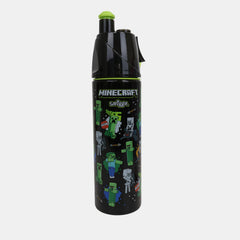 Minecraft Insulated Stainless Steel Spritz Drink Bottle 500Ml