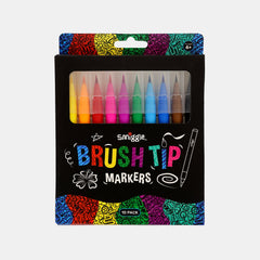 Brush Tip Marker Pack X10