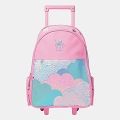 Lunar Trolley Backpack With Light Up Wheels