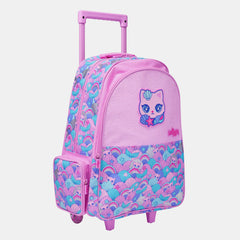 Hi There Trolley Backpack With Light Up Wheels