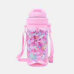 Happy Tales Teeny Tiny Plastic Drink Bottle With Strap 400Ml