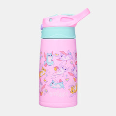 Happy Tales Steel Junior Stainless Steel Flip Drink Bottle 400Ml