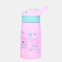 Peppa Pig Junior Stainless Steel Flip Drink Bottle 400Ml