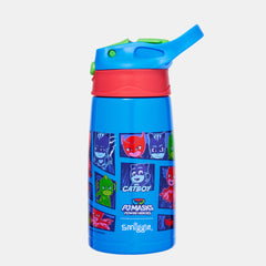 Pj Masks Power Heroes Junior Stainless Steel Flip Drink Bottle 400Ml