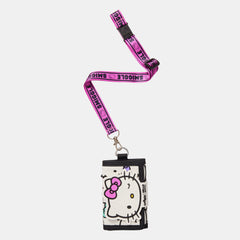 Hello Kitty Character Wallet Lanyard