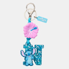 Stitch Alphabet Keyring Letter N