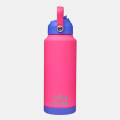 Neon Squiggle Insulated Stainless Steel Drink Bottle 1L