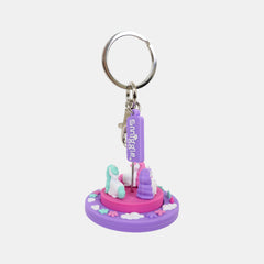 Spinning Unicorn Keyring