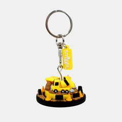 Spinning Work Site Keyring