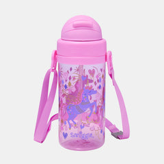Adventurous Teeny Tiny Plastic Drink Bottle With Strap 400Ml