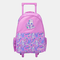 Bright Eyes Trolley Backpack With Light Up Wheels