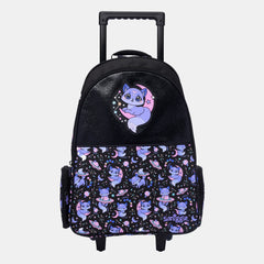 Bright Eyes Trolley Backpack With Light Up Wheels