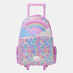 Care Bears Trolley Backpack With Light Up Wheels
