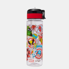 Marvel Flip Top Plastic Drink Bottle 650Ml
