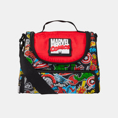 Marvel Large Double Compartment Lunchbox With Strap