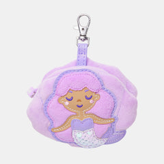 Fluffy Mermaid Mini Pen Pal Notepad Keyring
