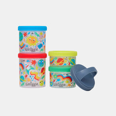 Little Journeys Snack N Stack Containers X4