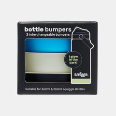 Small Squiggle Bottle Bumpers X3