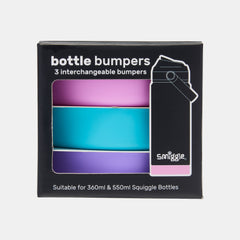 Small Squiggle Bottle Bumpers X3