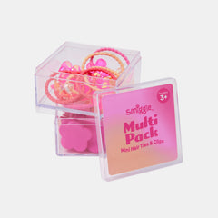 Smiggle Multi Pack  (Mini Hair Ties & Clips)