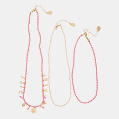 Smiggle Necklace (3 Pack)