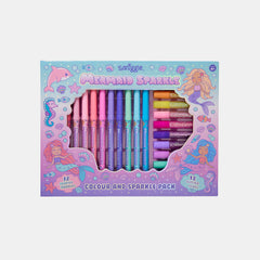 Mermaid Sparkle Colour And Sparkle Pack