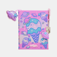 Cosmic Treats Mini Lockable Notebook