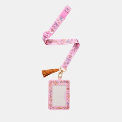 Wildflower Lanyard Bus Pass