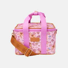 Wildflower Large Dual Strap Lunchbox