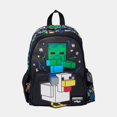 Minecraft Junior Character Backpack Black