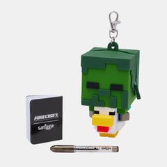 Minecraft Mini Pen Pal Notepad Keyring