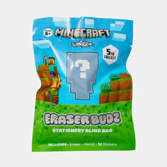 Minecraft Eraser Budz Stationery Blind Bag