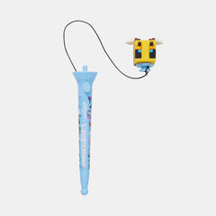 Minecraft Novelty Pop Pen Light Blue