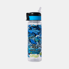 Hot Wheels Flip Top Plastic Drink Bottle 650Ml