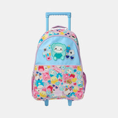 Squishmallows Trolley Backpack With Light Up Wheels