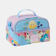 Squishmallows Large Double Decker Lunchbox With Strap