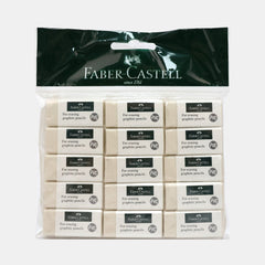 Faber-Castell Pvc-Free Small Eraser (15 Pieces)