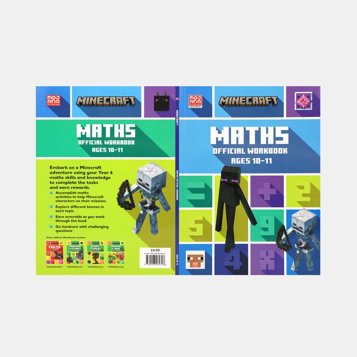 Minecraft Maths Ages 10-11 : Official Workbook – BORDERS