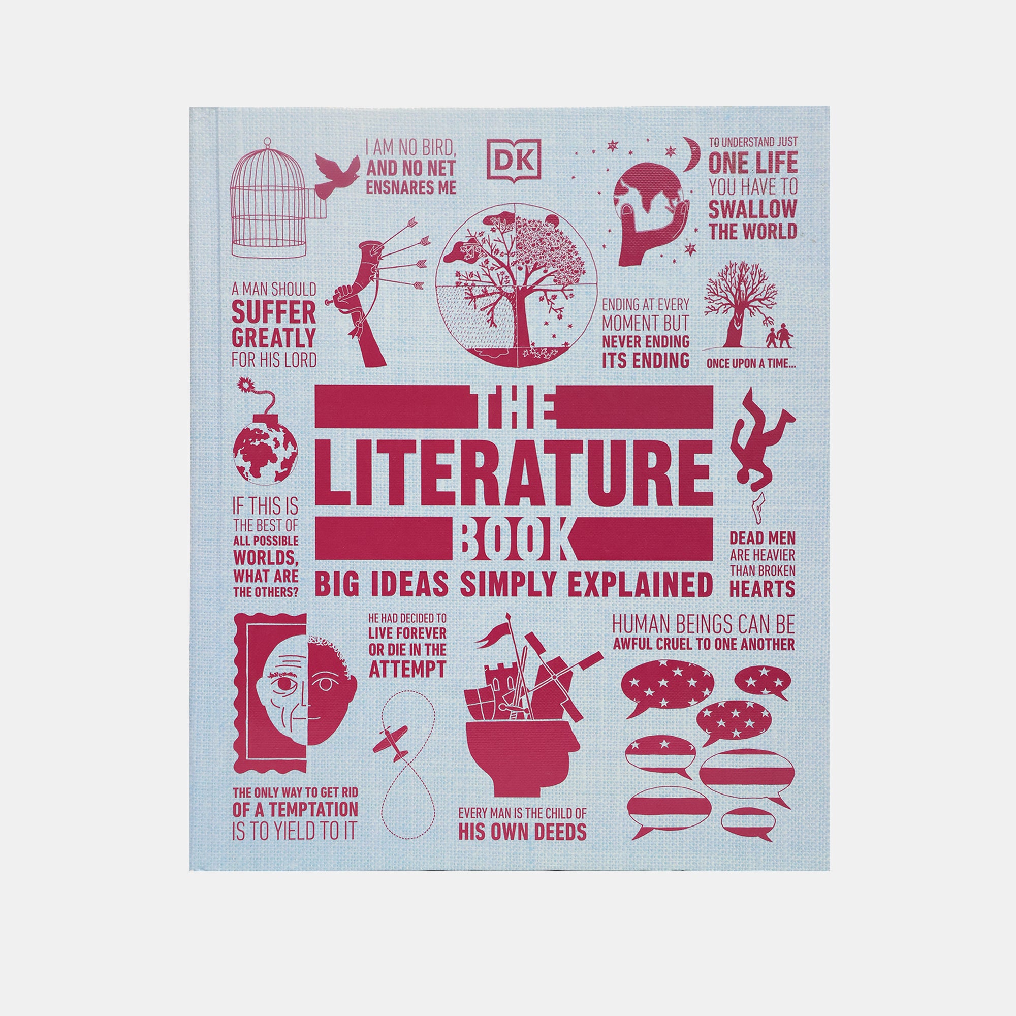 The Literature Book: Big Ideas Simply Explained – BORDERS