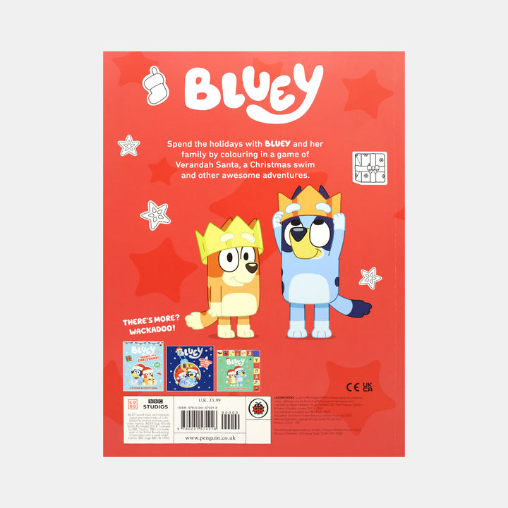 Bluey: Merry Christmas (A Colouring Book) – BORDERS
