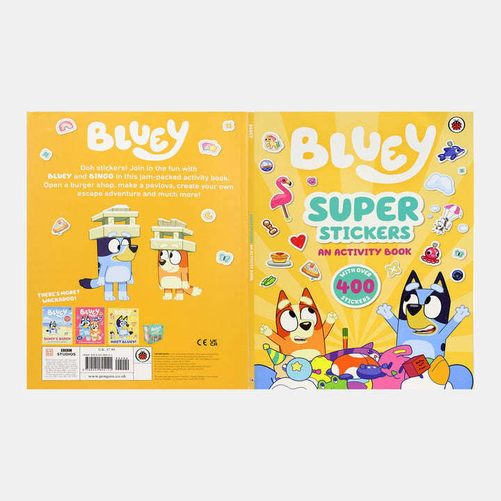 Bluey: Super Stickers – BORDERS