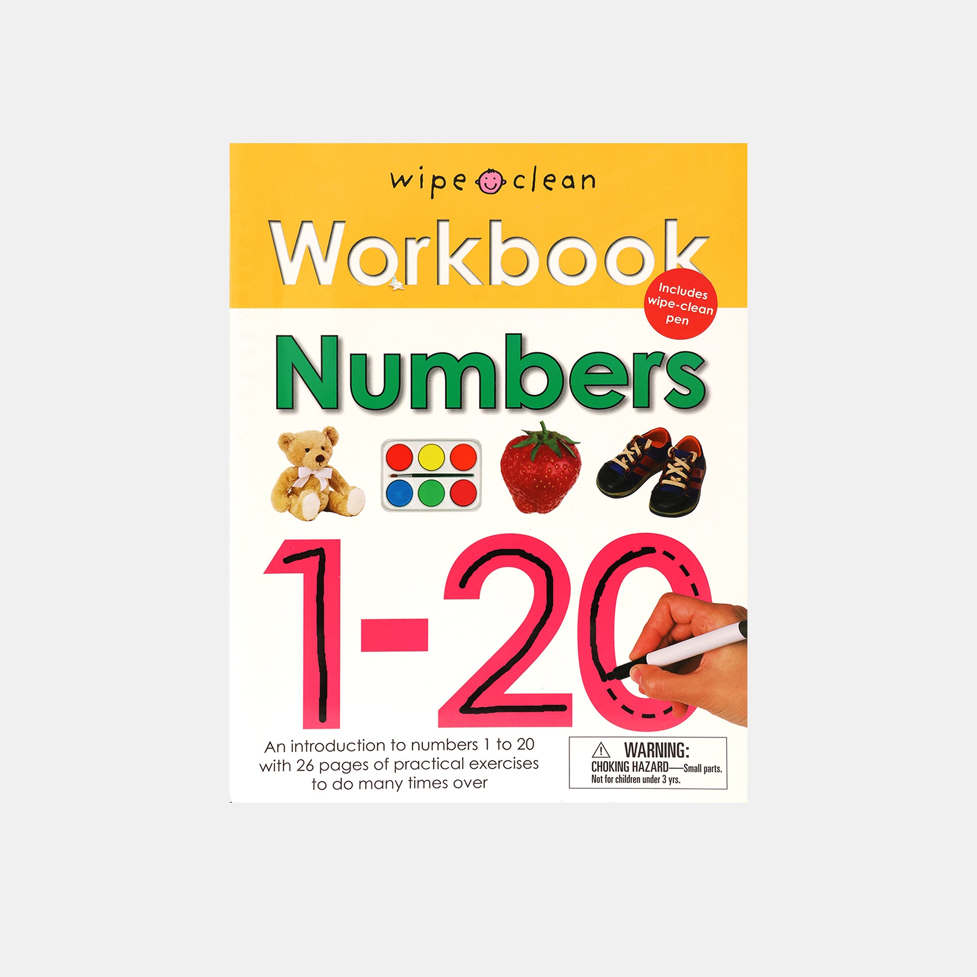 Wipe Clean Workbook Numbers 1-20 – BORDERS