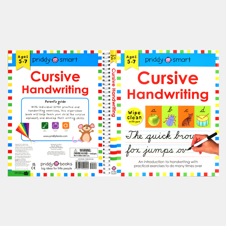 Wipe Clean Workbook: Cursive Handwriting – BORDERS
