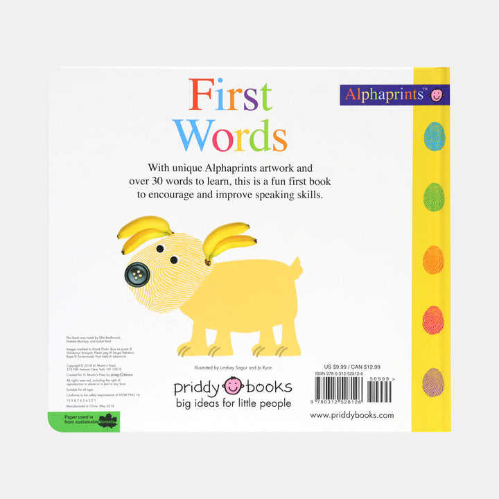 Alphaprints First Words – BORDERS