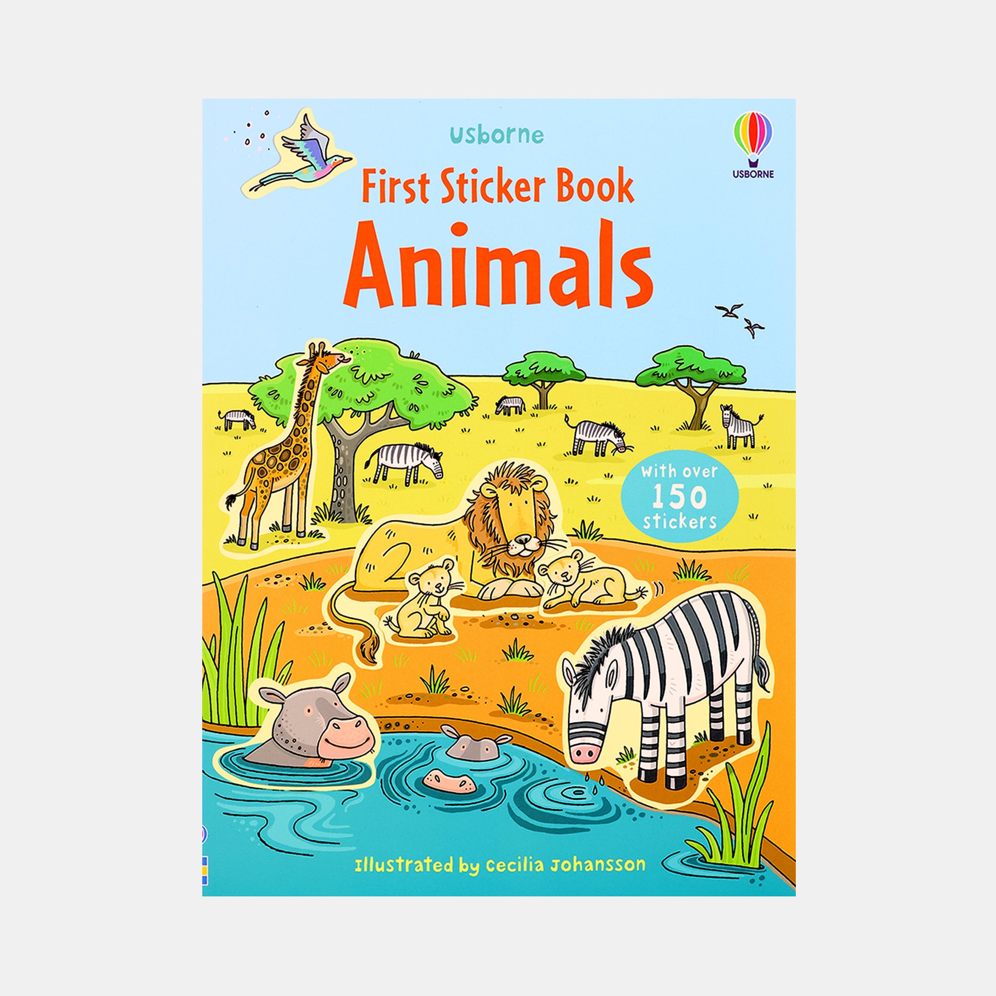 First Sticker Book Animals – BORDERS