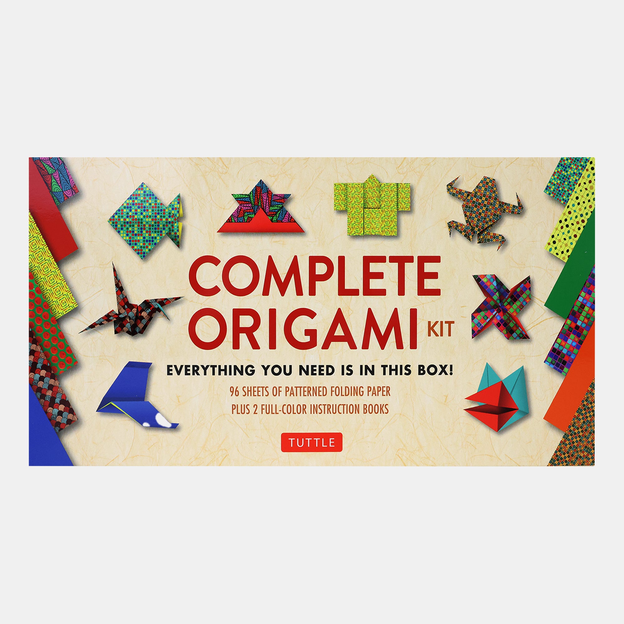 Collection Complete Paper Complete Origami Kit : [Kit With 2 Origami How-To Books, 98 Papers, 30 ...