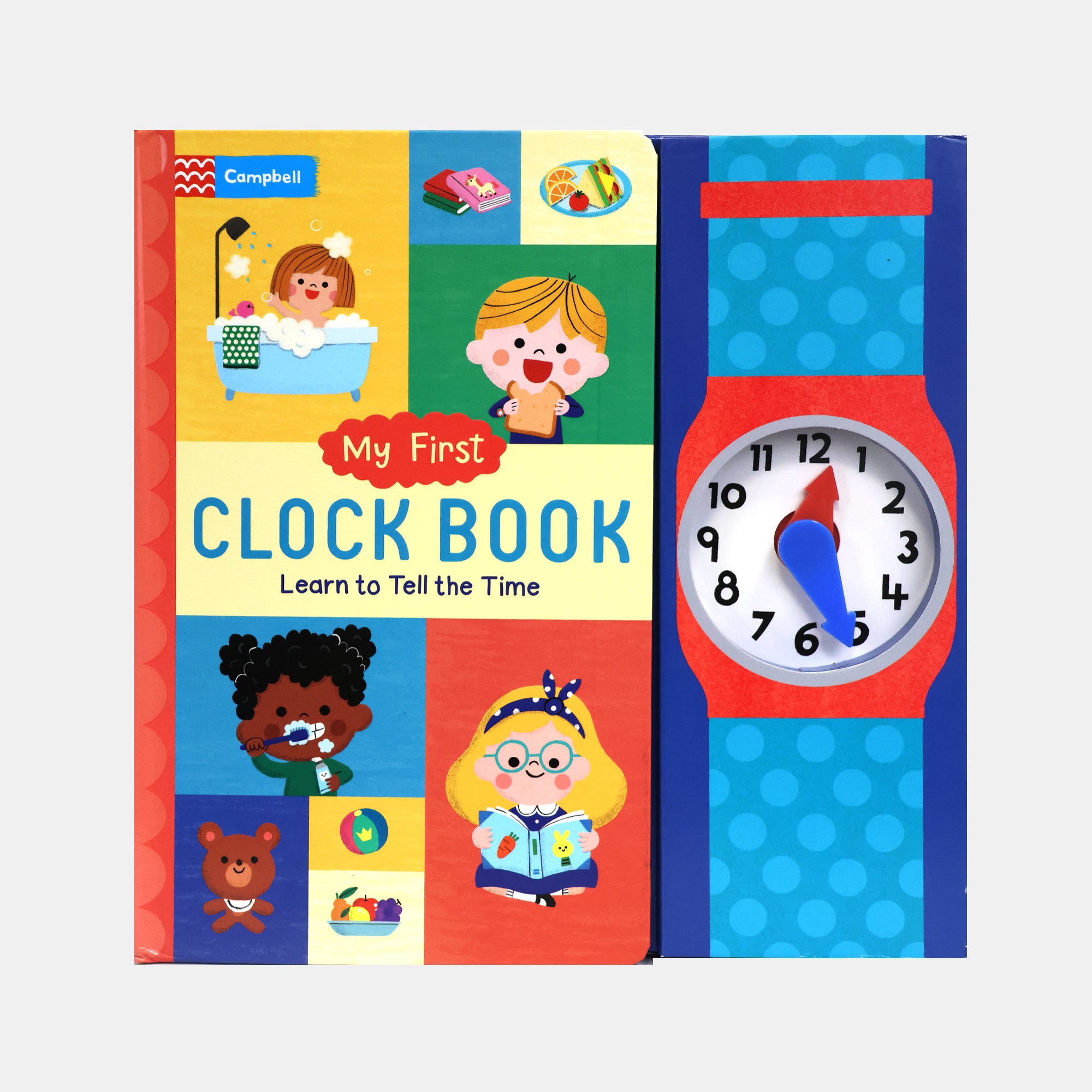 My First Clock Book: Learn To Tell The Time – BORDERS
