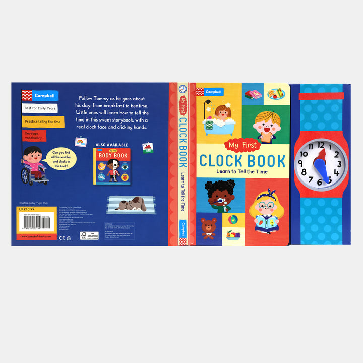 My First Clock Book: Learn To Tell The Time – BORDERS